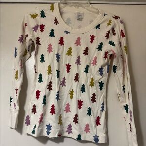 Hanna Andersson Multicolor Tree Print Shirt